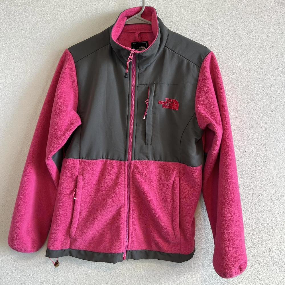 The North Face Fleece coat Pink and Gray
